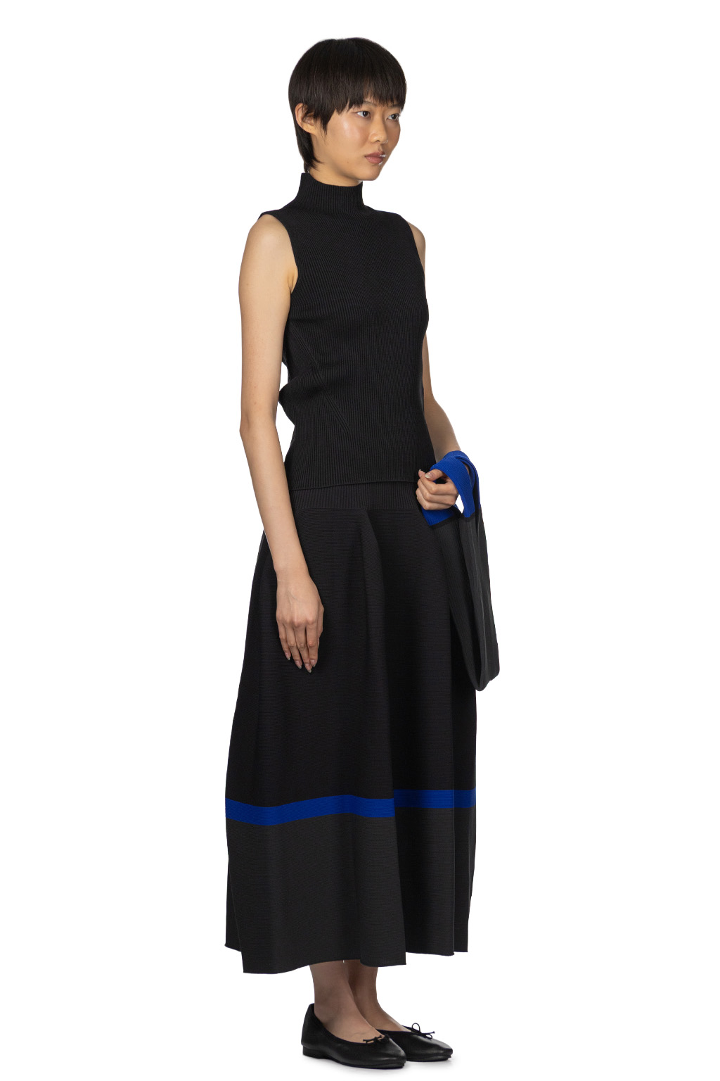 CFCL - Portrait Sleeveless Top - Black